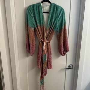 Retrofete Ombré Gabrielle Robe